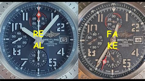 how to spot a fake breitling super avenger|how to spot a real breitling.